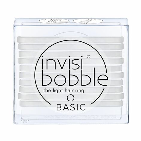 Invisibobble BASIC Crystal Clear Light Hair Ring Märkamatu Patsikumm